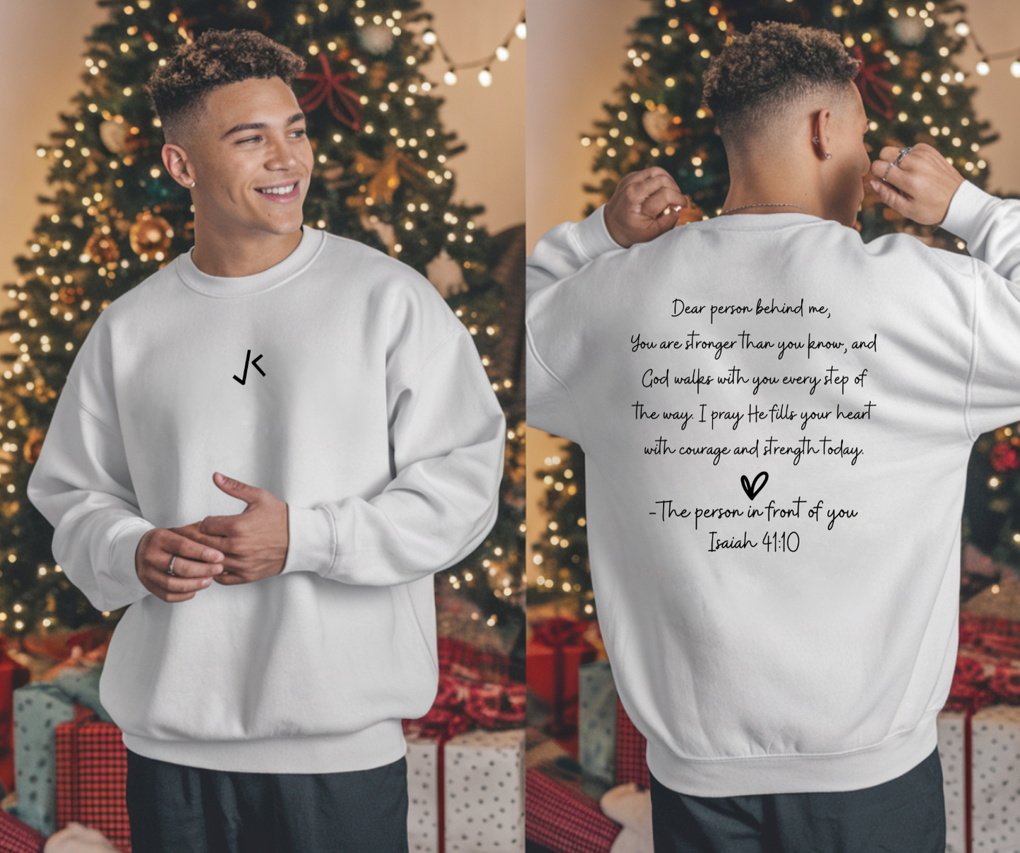 Isaias 41:10 - Sweater Man