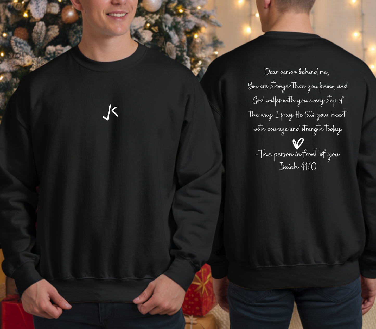 Isaias 41:10 - Sweater Man