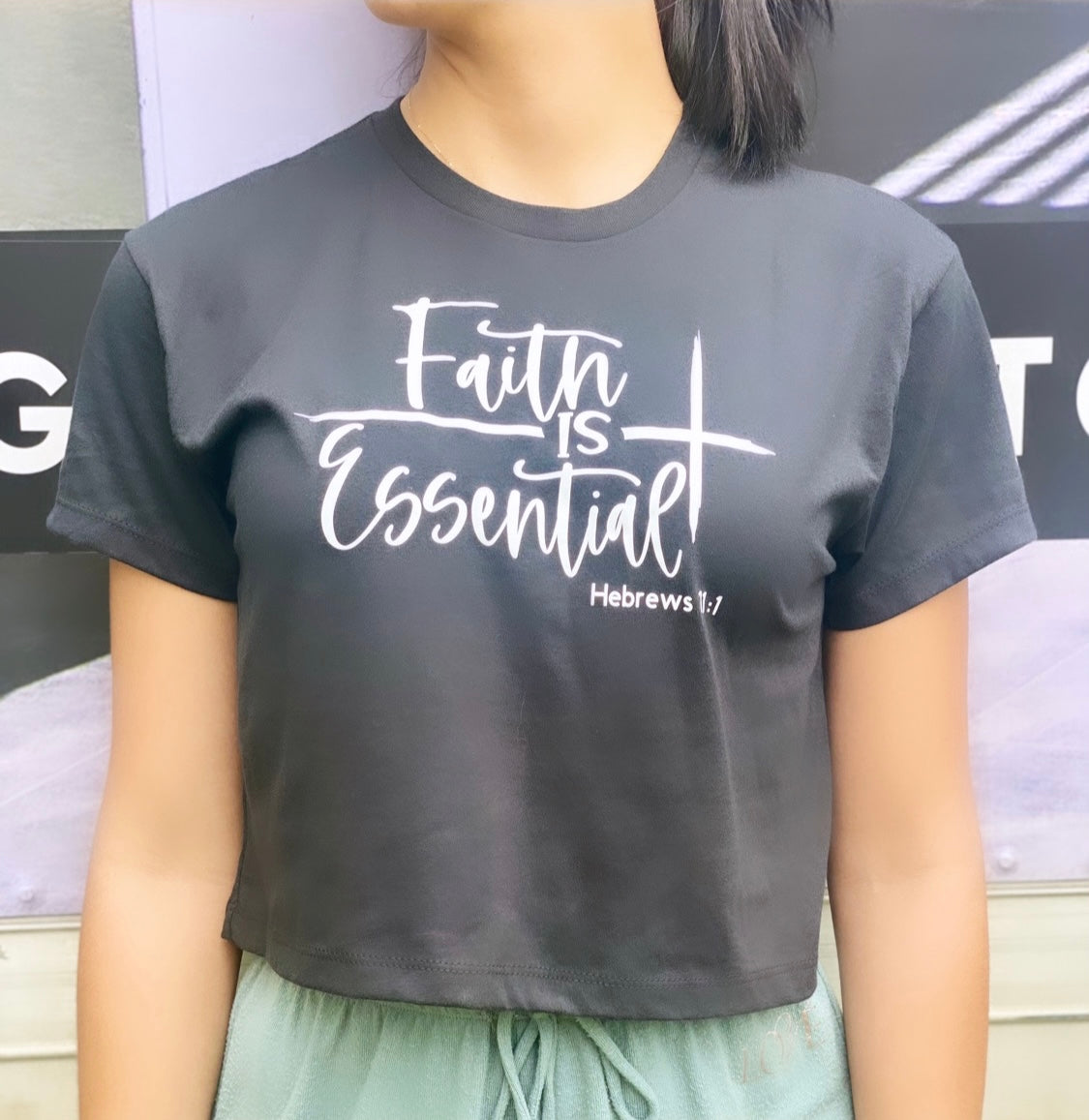 Faith is Essential tee, Hebrews 11:1